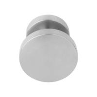 LB701V flat stainless steel centre front door knob pull