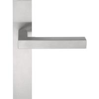 LSQIP236 stainless steel lever handle on plate