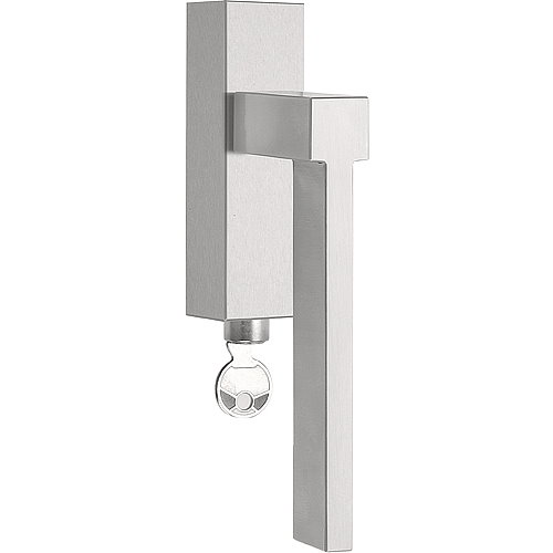 LSQ5-DKLOCK brushed stainless steel locking tilt and turn window handle