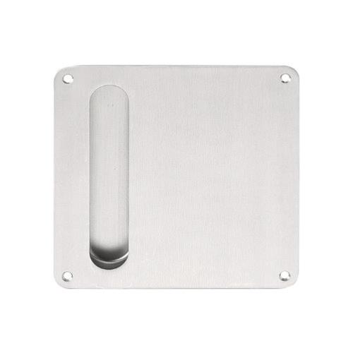 LB170 brushed stainless steel flush pull plate