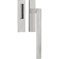PB231 brushed stainless steel lift-up sliding door handle set