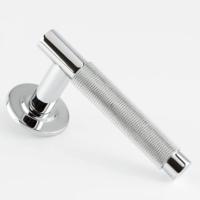 Hard and Ware TSPL2RR3 Smooth and Knurled Lever on Stepped Round Rose