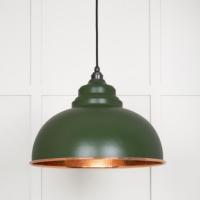 From the Anvil Hammered Copper Harborne Pendants